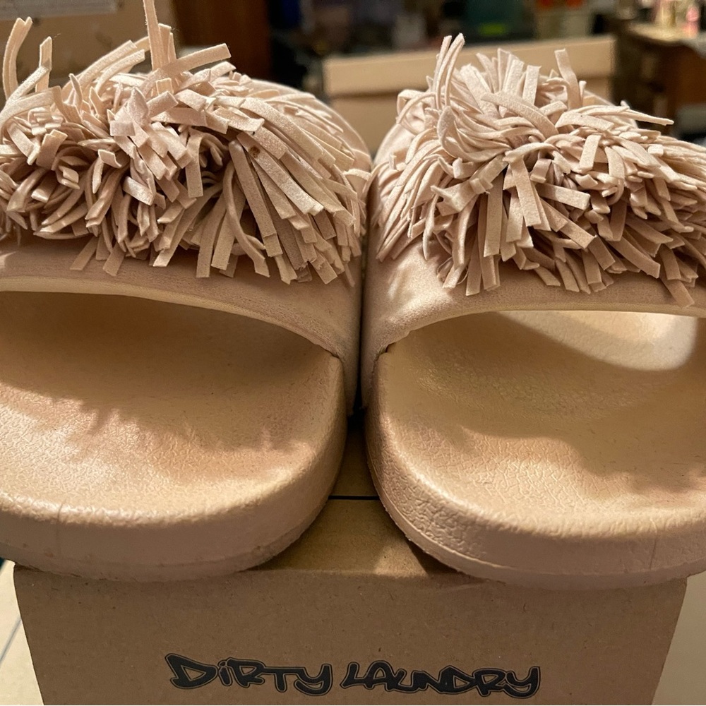 Dirty Laundry brand slides.